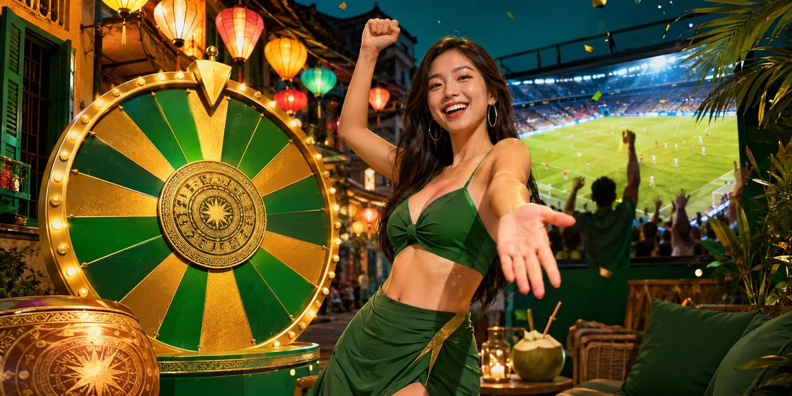 Khung cảnh lễ hội đèn lồng Hà Nội gợi lên không khí may mắn khi chơi xổ số trực tuyến